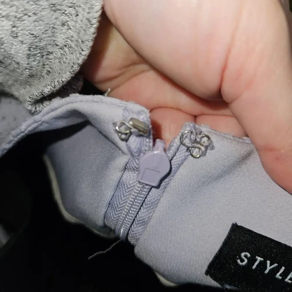 StyleStalker x Revolve Perforated Mini Dress - Picture 8 of 9